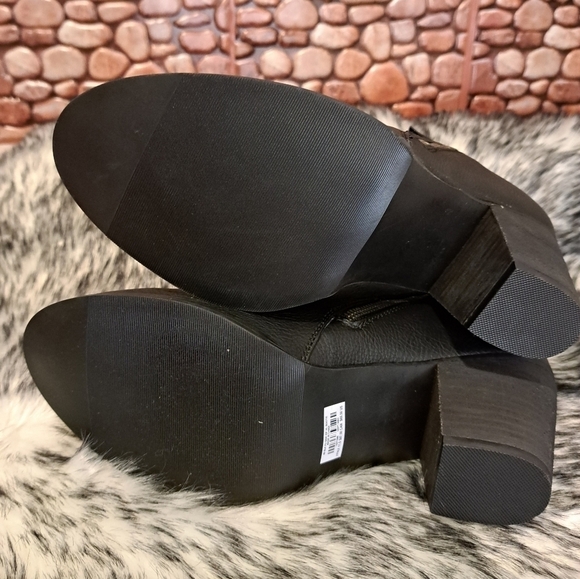 Torrid Black Low Heeled Ankle Boots, Women's Size 11.5 WW - Picture 5 of 5
